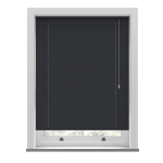 Designer Alumitex Aluminium Blinds, Ebony Black