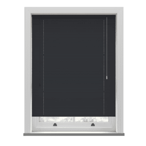 Designer Alumitex Aluminium Blinds, Ebony Black