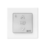 Somfy Smoove 1 Channel RTS II Wall Switch & Frame
