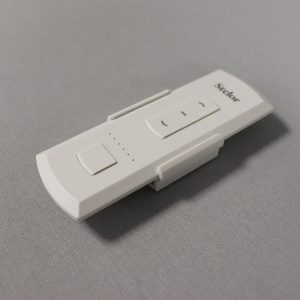 White Six Channel Remote Control For Stelor Roller Blind Motors