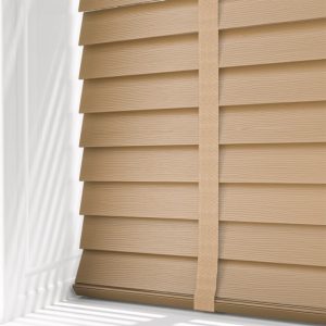 Cheapest Light Oak Faux Wood Venetian Blind with Tapes