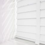Smart White Woodgrain Venetian Blind with Tapes