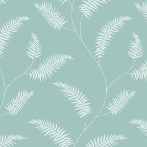 Sage Green Floral Roller Blind
