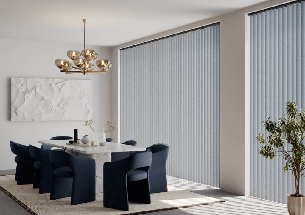 Cheap Grey Vertical Blind 