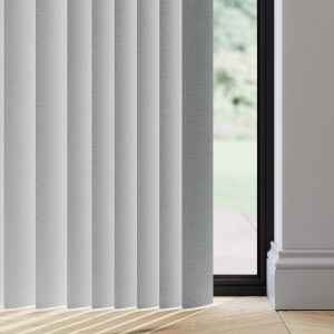 Cheap Grey Texture Vertical Blind