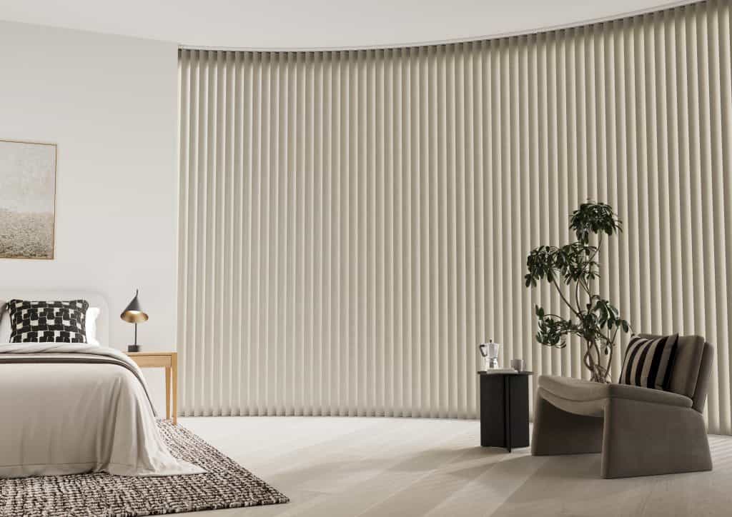 Cheap Grey Vertical Blind 