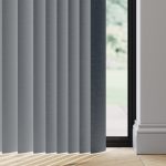 Cheap Grey Texture Vertical Blind